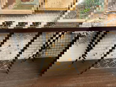 Christopher Guy Signed Hallway Console Table