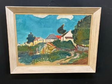 JOSEF DOBROWSKY (AUSTRIA/GERMANY 1889-1964) Landscape Painting