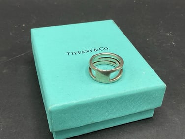 Tiffany & Co. Italian Sterling Silver Ring