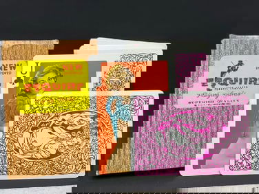 Vintage Esquire Oversized Risqué Nude Deck of Playing Cards