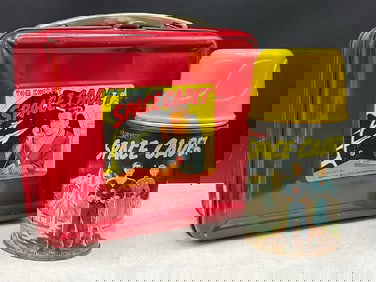 Tom Corbett Space Cadet Lunchbox and Thermos