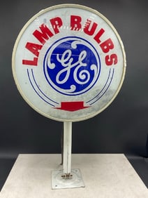 GE Lamp Bulbs Advertising Globe