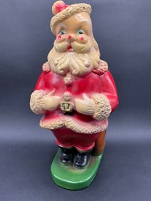 Vintage Chalkware Santa