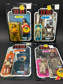 (4) 1983 Star Wars Return of the Jedi Original Action Figures
