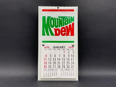 1970 Mountain Dew Calendar