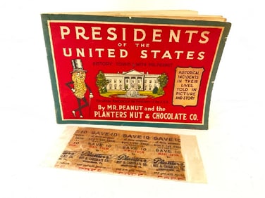 Planters Presidents of the United States Booklet