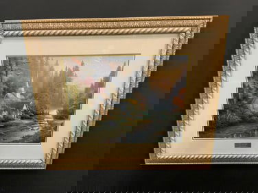 Thomas Kinkade “The Forest Chapel?? Lithograph Print