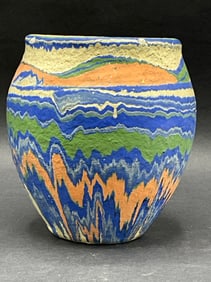 1920's or 30's Ozark Roadside Pottery Vase