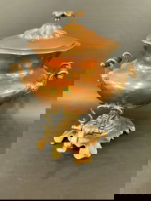 Antique 19th Century Englsih Copper and Brass Samovar