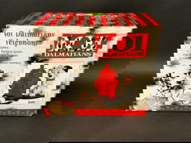 Vintage 90's BrookTel Disney’s 101 Dalmatians Telephone