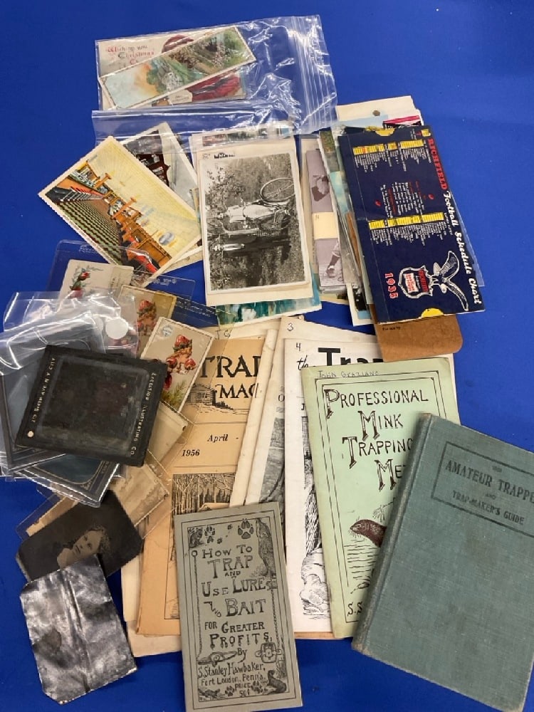 Estate Compiled Mix Ephemera and Advertising  Lot (1 of 8)