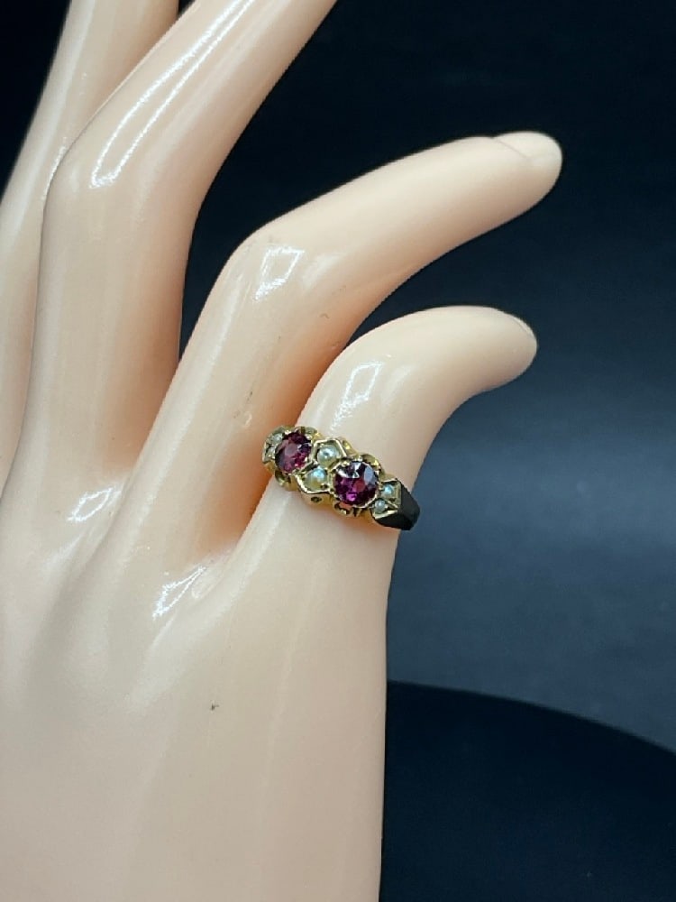 Antique English (375) 9ct. Gold Ring (1 of 3)