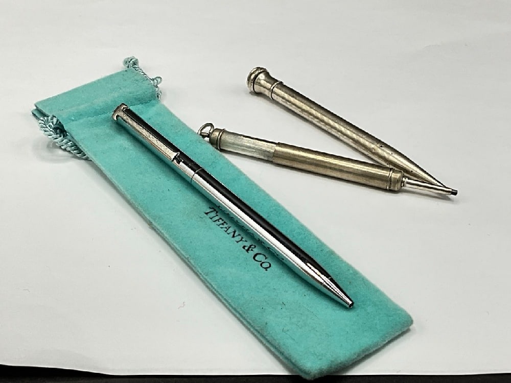 Three (3) Sterling Silver Pens, Tiffany, Eversharpe and Gorham (1 of 3)
