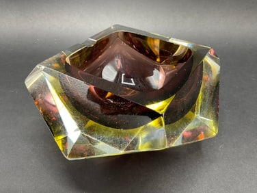 Vintage (1960) Murano Glass Ashtray