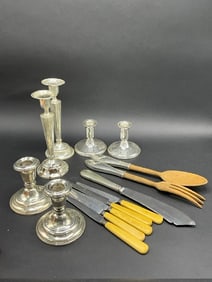 Compiled Sterling Silver Table Wares