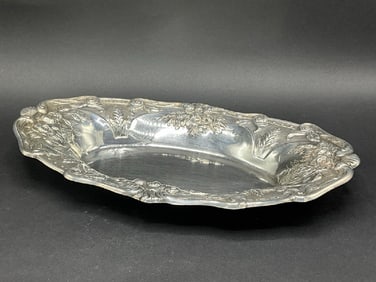 Frank Whiting Sterling Silver Repousse Bowl