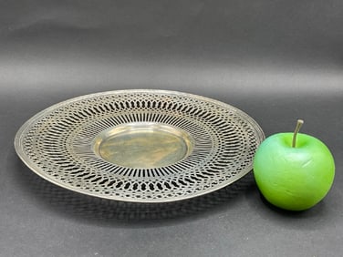 11?? Reed and Barton Sterling Silver Openwork Tray