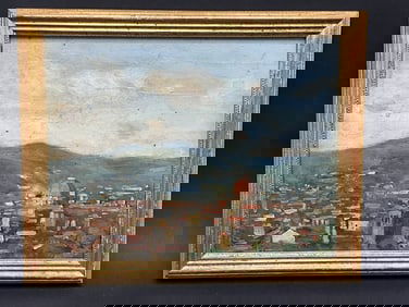 Alson Clark (1876-1949) Italian Town, Florence 1904