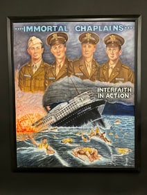 Murray "Schwimmer" Papell (American, 1926-2011) Immortal Chaplains