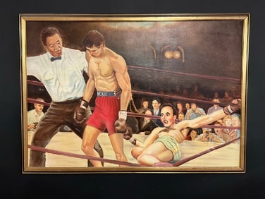 Murray "Schwimmer" Papell (American, 1926-2011) T.K.O!