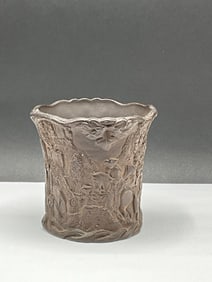 19th c. Wilhelm Schiller & Son Earthenware Pot