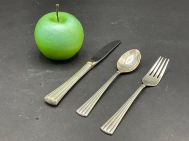 Cartier Sterling Silver Place Setting