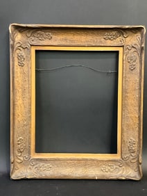 Art Nouveau Gilt Wood Picture Frame