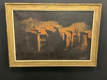 Along the Arno, Florence by Moonlight