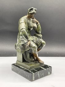 French Bronze Aft. Michelangelo "Lorenzo de Medici"