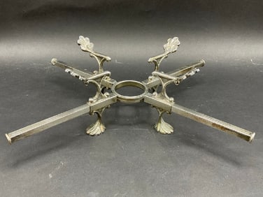 Italian Mid Century Silver Plated Trivet Stand