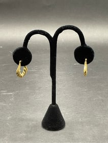 14K Yellow Gold Earrings