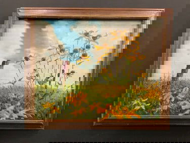 Murray "Schwimmer" Papell (American, b. 1926-2011) "Black Eyed Susans"