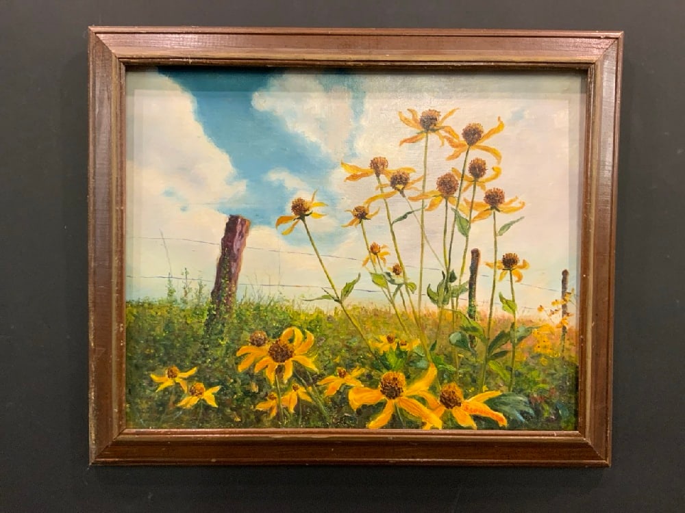 Murray "Schwimmer" Papell (American, b. 1926-2011) "Black Eyed Susans" (1 of 5)