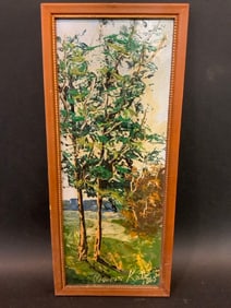 Morris Katz (American, 1932-2010)  Landscape