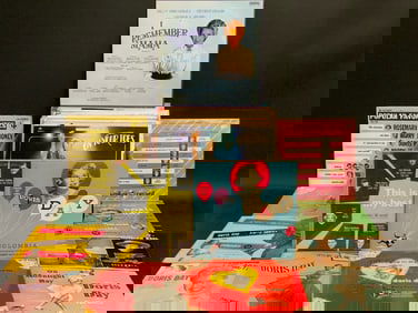 (65) Vintage Doris Day and Broadway Vinyl Records