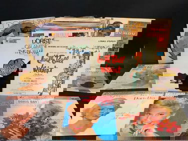 (70) Doris Day  and Broadway Vinyl Records