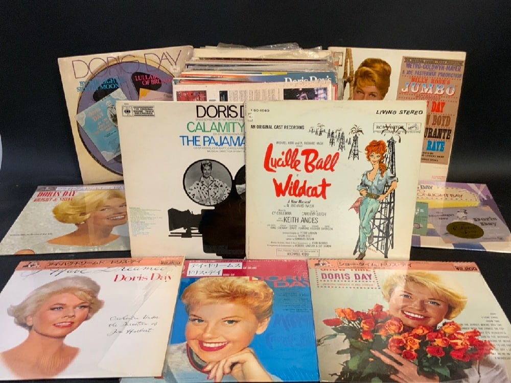 (70) Doris Day and Broadway Vinyl Records: (70) Doris Day and Broadway Vinyl Records.
