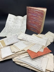 19th/ 20th Century Paper Ephemera Lot - Ulster Cty NY