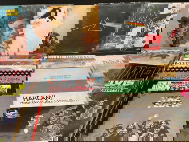 50 Piece Estate Collection of Vinyl LP Records