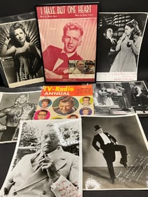 Celebrity Autographs Photographs and TV-Radio Annual Magazine