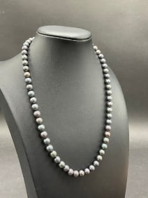 16?? 14K Yellow Gold Pearl Strand Necklace