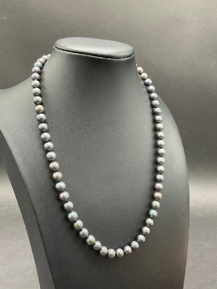 16?? 14K Yellow Gold Pearl Strand Necklace (1 of 3)