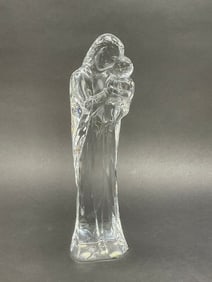 Baccarat  French Crystal Madonna and Child