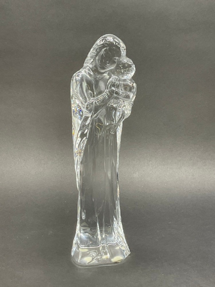 Baccarat French Crystal Madonna and Child (1 of 4)
