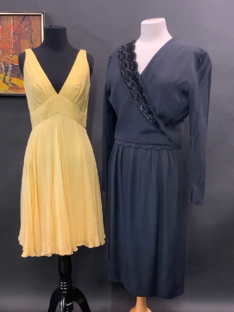 Two Vintage Dresses, Kiki Hart, NY and Andre Laug Roma (1 of 8)