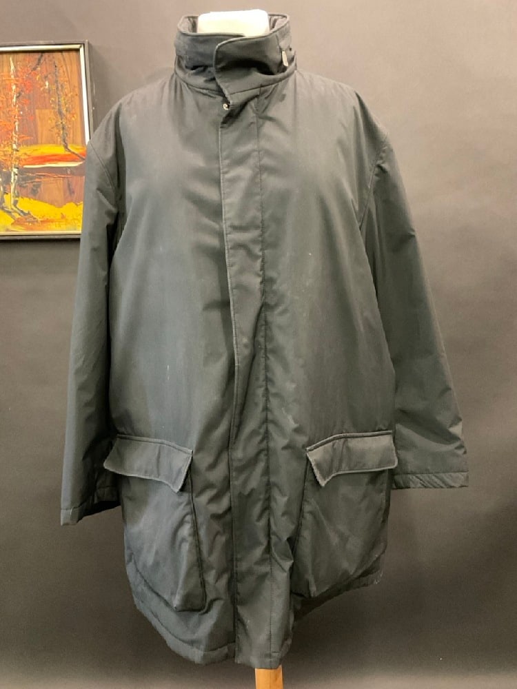 Women's Loro Piana Storm System Black Jacket (1 of 7)