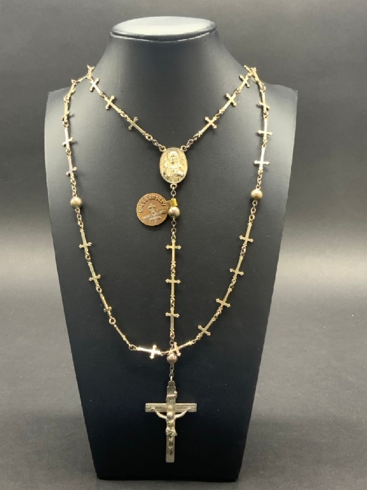 Sterling Silver Rosary Beads by Creed (1 of 4)