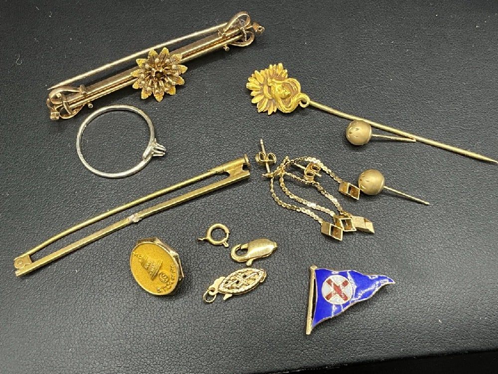 14K Yellow Gold Jewelry Lot (1 of 5)