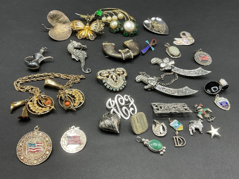 Vintage Sterling Silver Jewelry Lot (1 of 7)