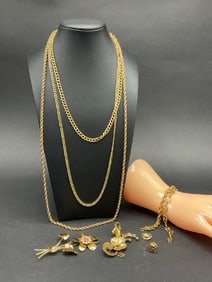 Compiled Gold Filled Jewelry Group